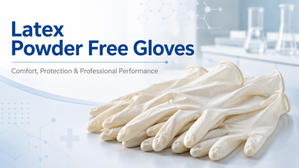 Latex Powder Free Gloves
